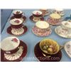 Image 2 : Collection of 20 Assorted Bone China Cups and Saucers