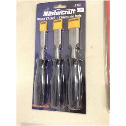 Mastercraft 3 Piece Chisel Set