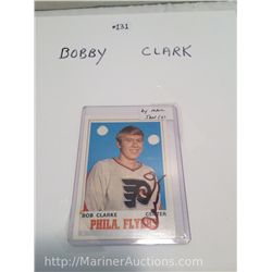 Bobby Clark Hand Signed Hockey Card