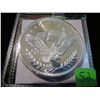 Image 1 : Eagle and Flag 1 Troy Oz. .999 Silver