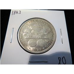 1893 Columbian Exposition Silver Half Dollar Commemorative