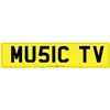 Image 1 : MU51C TV Number plate