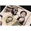 Image 1 : Marvin Gaye: signed clipping & 8 x 10 press photograph