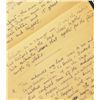 Image 1 : The Beatles / George Harrison: handwritten tour notes,