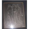 Image 2 : PABLO PICASSO FRAMED LITHOGRAPH "THE THREE GRACES" FRAMED