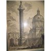 Image 2 : PIRANESI "COLONNA TRAGANA" ORIGINAL ANTIQUE ENGRAVING, RARE & IMPORTANT FRAMED PRINT.