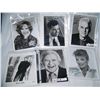 Image 2 : LOT OF (6) CELEBRITY HAND SIGNED BLACK & WHITE PICTURES, INCL: BILLY JOEL, STEVE MARTIN, VANNA WHITE