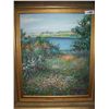 Image 1 : ORIGINAL OIL ON CANVAS LANDSCAPE PAINTING SIGNED M. PADILLA. NICELY FRAMED 32T X 28W.