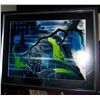 Image 4 : EYVIND EARLE ORIGINAL SIGNED AND NUMBERED SERIGRAPH #147/400 CUSTOM FRAMED 147/400