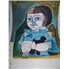 Image 1 : PABLO PICASSO "PALOMA EN BLEU" FROM MARINA PICASSO COLLECTION, HAND SIGNED #319/500 W/ C.O.A LITHO