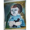 Image 2 : PABLO PICASSO "PALOMA EN BLEU" FROM MARINA PICASSO COLLECTION, HAND SIGNED #319/500 W/ C.O.A LITHO