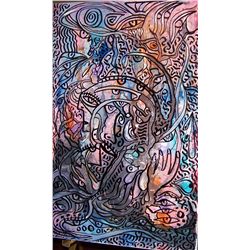 WILLIAM "THE DUTCH MASTER" VERDULT ORIGINAL OIL ON CANVAS "UNINHABITED" 36T X 24W