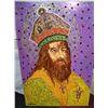 Image 2 : WILLIAM VERDULT, "ST NICHOLAS." ORIGINAL BEJEWELED OIL ON PANEL PAINTING. PREV.APPRAISED $334,000