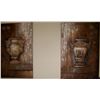 Image 2 : PAIR OF UNIQUE, ORIGINAL HAND PAINTED OVERSIZE DECORATIVE PAINTINGS