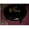 Image 1 : BLACK ROUND ASIAN STYLE TEA TABLE