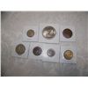 Image 2 : LOT OF (7) VINTAGE FORIEGN COINS INCLU 1964 USSR 50 KOPEK, 1965 CHURCHHILL, 1941 BRITISH HALF CENT +