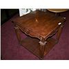 Image 1 : NICE WALNUT SIDE TABLE