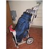 Image 1 : SET OF NICE, USED GOLF CLUBS & BAG