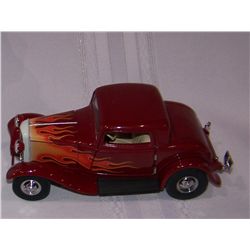 1939 FORD DUECE COUP HOT ROD FRANKLIN MINT PRECISION MODEL, IN ORIGINAL BOX