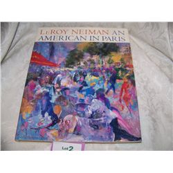 LeROY NEIMAN "AN AMERICAN IN PARIS" BOOK