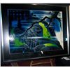 Image 1 : EYVIND EARLE ORIGINAL SIGNED AND NUMBERED SERIGRAPH #147/400 CUSTOM FRAMED