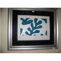 HENRI MATISSE NUMBERED LITHOGRAPH, CUSTOM FRAMED #188/275 35T X 41W