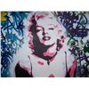 Image 2 : "MARILYN" POP ART STYLE ORIGINAL PAINTING BY MOGWLI, IN THE MANNER OF ANDY WARHOL