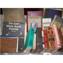 IMPORTANT ASSORTED LOT OF ANTIQUE & VINTAGE BOOKS, SOME RARE TITLES, AS SHOWN