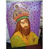 Image 3 : WILLIAM  VERDULT, "ST NICHOLAS." ORIGINAL BEJEWELED OIL ON PANEL  PAINTING. PREV.APPRAISED $334,000
