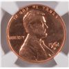 Image 2 : 1961-D LINCOLN CENT, NGC MS-66 RED! LOOKS 67 RED! WHICH GO FOR $4000.00