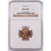 Image 1 : 1973-S LINCOLN CENT, NGC MS-66 RED!  RARE! THERE HAVE BEEN NO SALES OF MS-67 RED