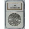 Image 1 : 2004 SILVER AMERICAN EAGLE NGC MS-69