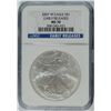 Image 1 : 2007-W SILVER AMERICAN EAGLE NGC MS-70 !!! (EARLY RELEASE)