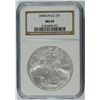 Image 1 : 2008 SILVER AMERICAN EAGLE NGC MS-69