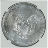 Image 3 : 2013-(W) AMERICAN SILVER EAGLE NGC MS 70 EARLY RELEASE