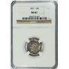 Image 1 : 1957 ROOSEVELT DIME NGC MS 67 TONED