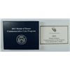 Image 3 : 2011 MEDAL of HONOR SILVER DOLLAR BU, IN ORIGINAL BOX / CERT