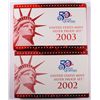 Image 1 : 2002 & 2003 SILVER PROOF SETS