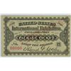 Image 1 : 1876 US INTERNATIONAL EXHIBITION CU (RED OVERPRINT, RED SERIAL #)