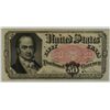 Image 1 : 1875 FIFTY CENT US FRACTIONAL NOTE (NICE CU)