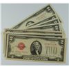 Image 1 : (7) $2 RED SEAL NOTES