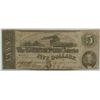 Image 1 : 1862 $5 CONFEDERATE STATES OF AMERICA