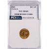 Image 1 : 1861 $2.50 TYPE-2 GOLD LIBERTY, PCI MS-63