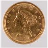 Image 2 : 1861 $2.50 TYPE-2 GOLD LIBERTY, PCI MS-63