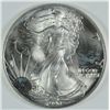 Image 1 : 1990 AMERICAN SILVER EAGLE,  UNC  EARLY DATE FROM ORIGINAL MINT TUBE