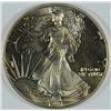 Image 1 : 1991 AMERICAN SILVER EAGLE,  UNC.