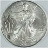 Image 1 : 2001  AMERICAN SILVER EAGLE, GEM!!