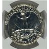 Image 3 : 1956 WASHINGTON QUARTER, NGC PROOF-66