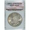 Image 1 : 1899-O MORGAN SILVER DOLLAR ANGS MS68