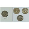 Image 2 : LOT of 4- BUFFALO NICKELS 1913-D TYPE1, 1913-S TYPE 2, 1923-S & 1937 AU/BU